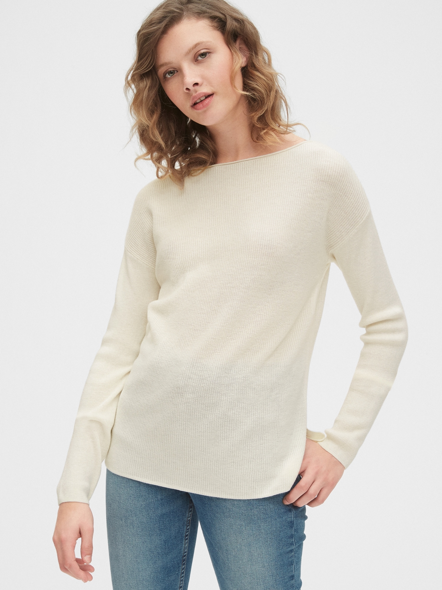 True Soft Boatneck Sweater | Gap