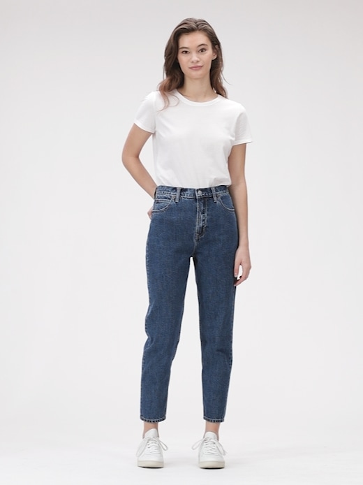 the gap mom jeans
