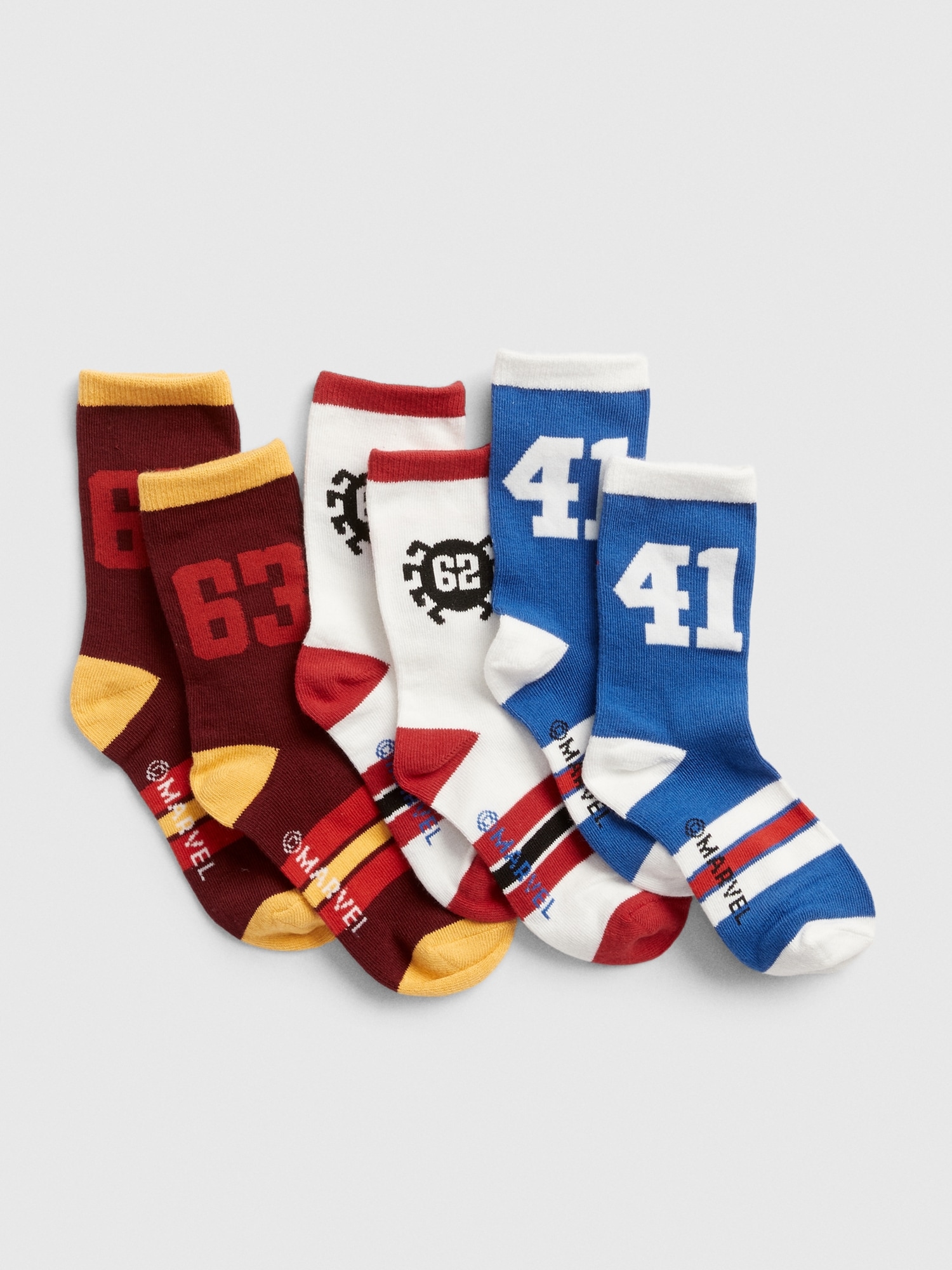 GapKids, Marvel Spider-Man Crew Socks (3-Pack)