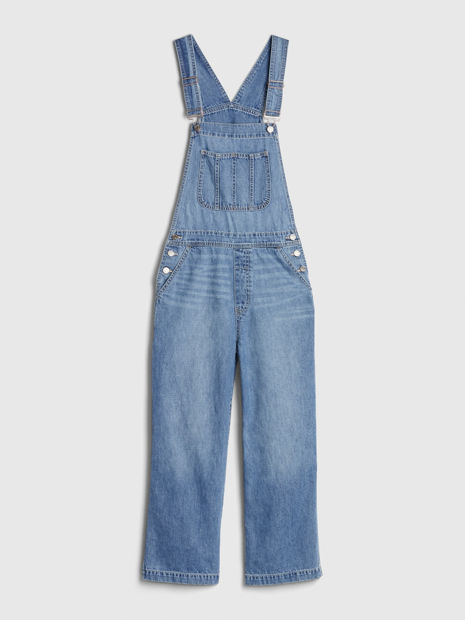 Y2K GAP Relaxed Fit Distressed Straight Leg Overalls Sz XS/S Boho Western |  eBay