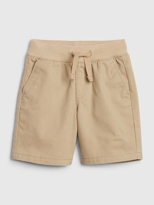Image number 1 showing, Toddler Twill Pull-On Shorts