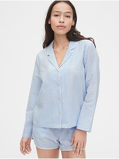 gap poplin pajamas