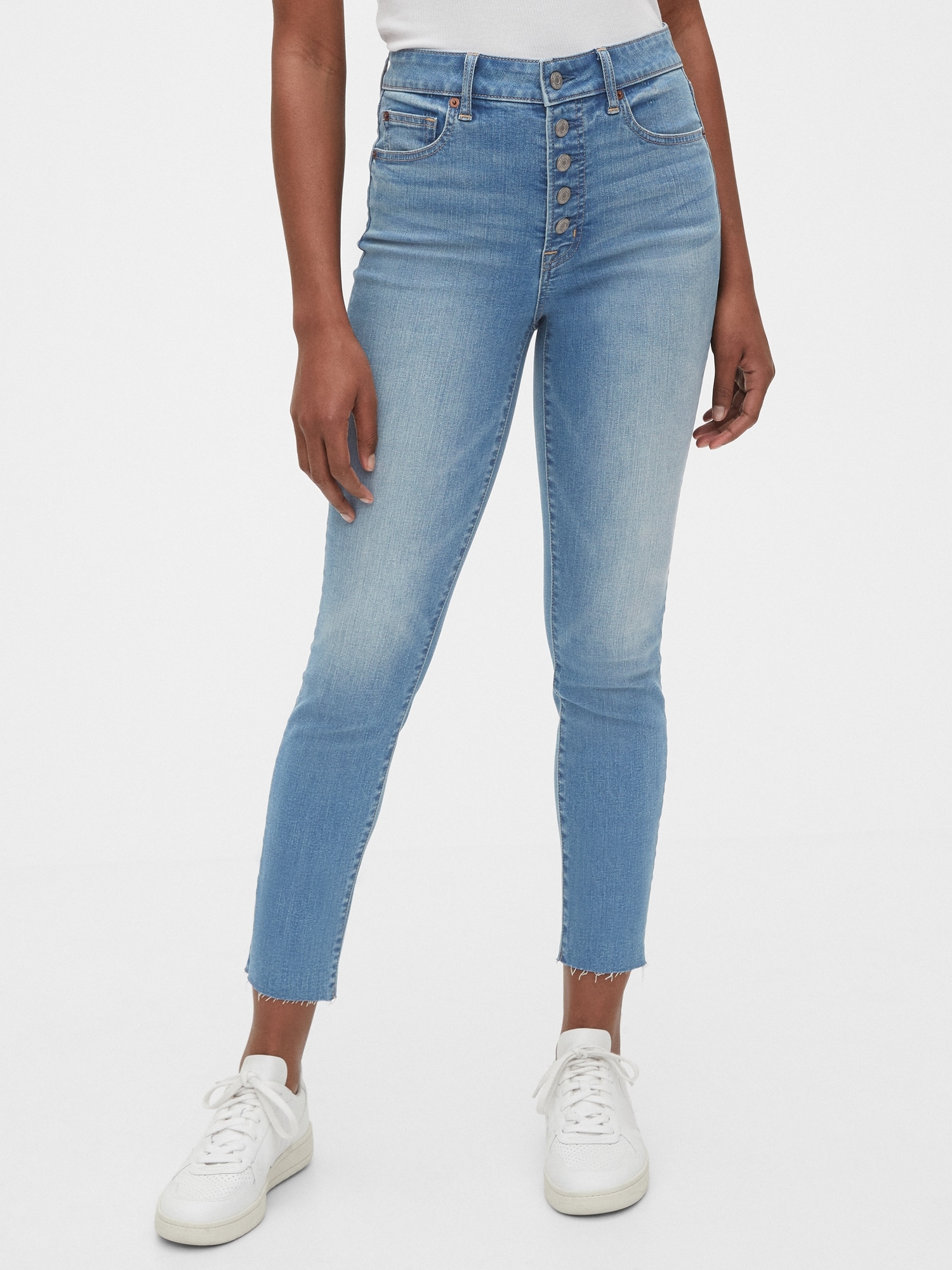 gap true skinny high rise jeans