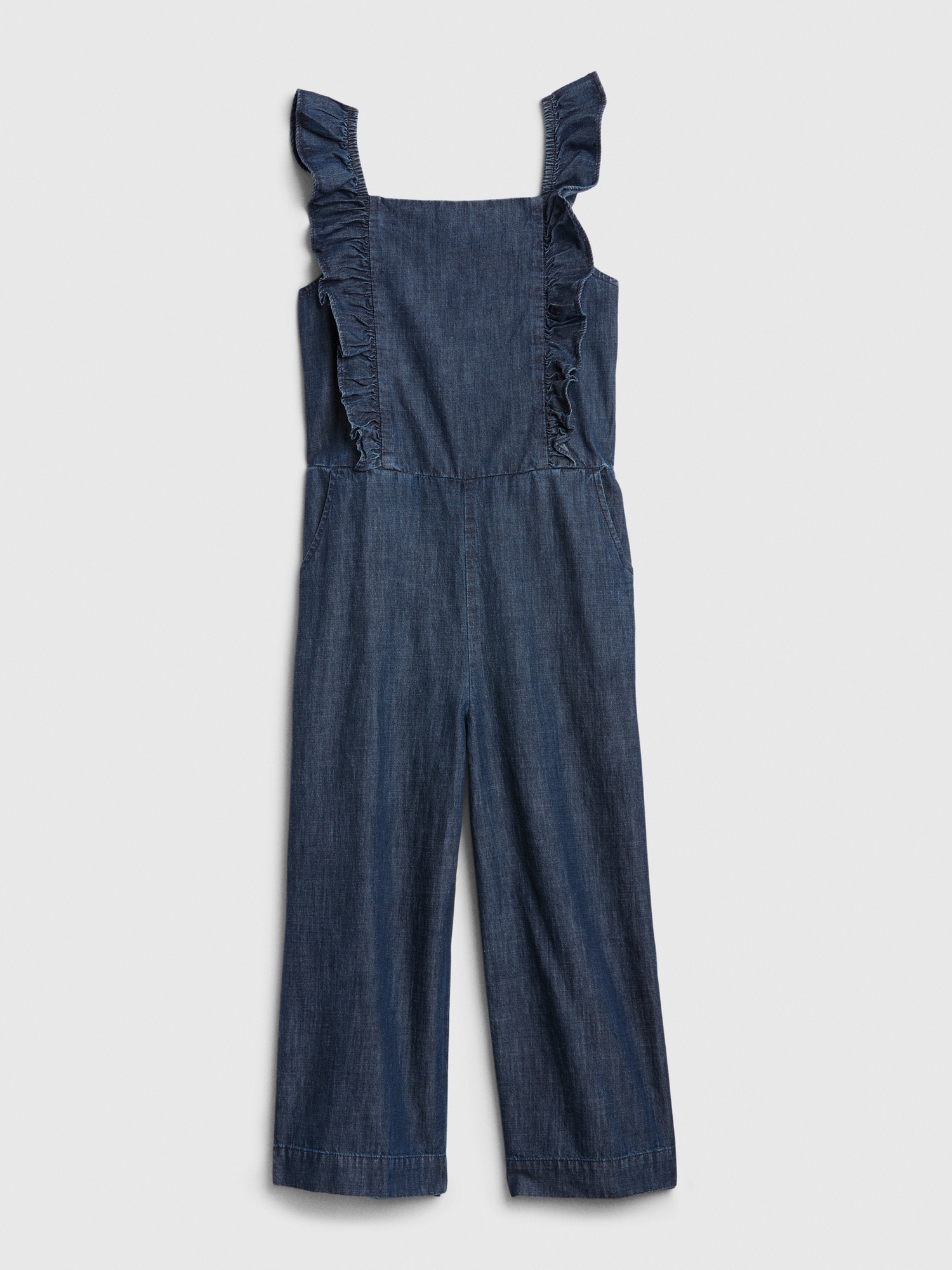 Chambray Denim Jumpsuit