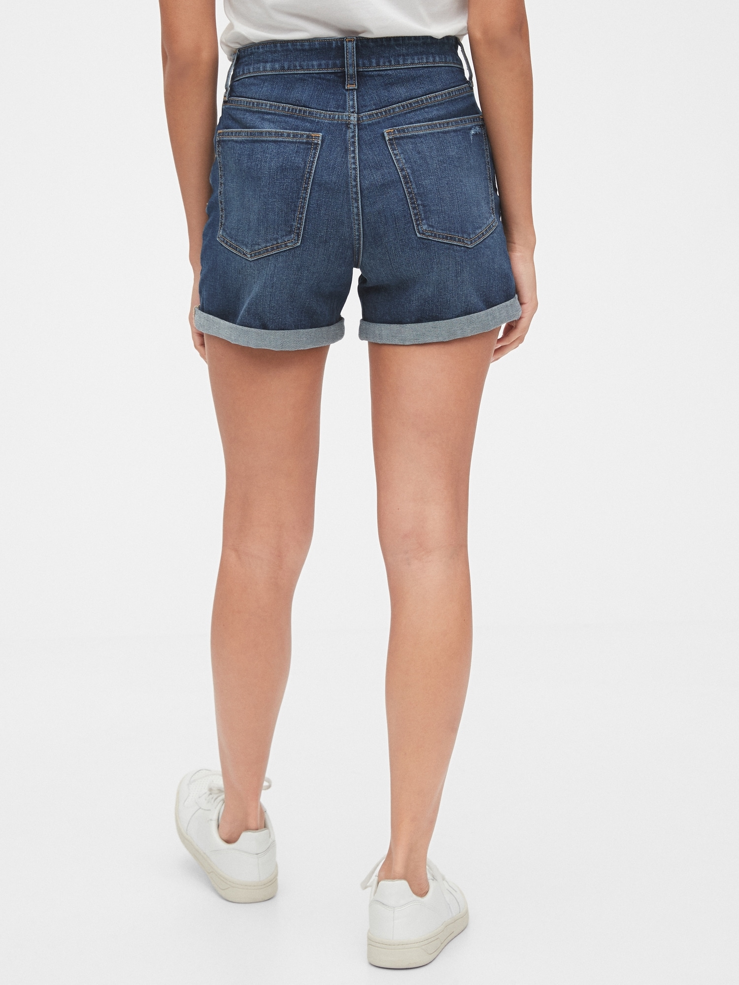 jean shorts gap