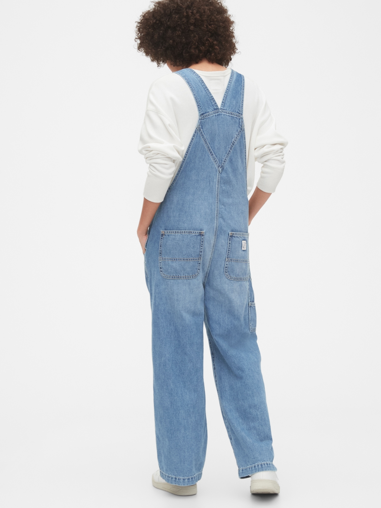 overall flare pants