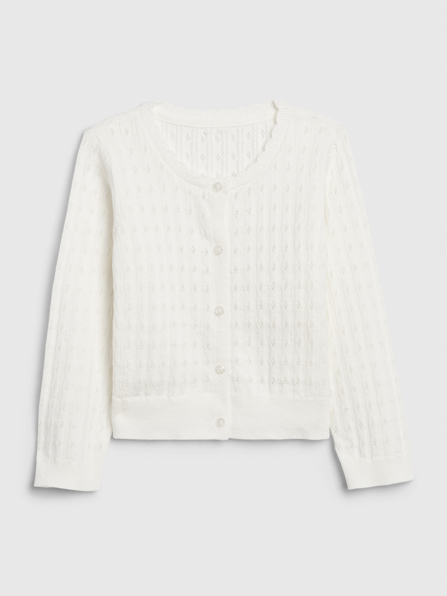 Gap clearance pointelle cardigan