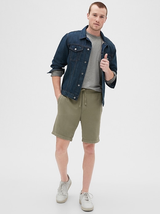 Image number 3 showing, 9" Jogger Shorts in French Terry
