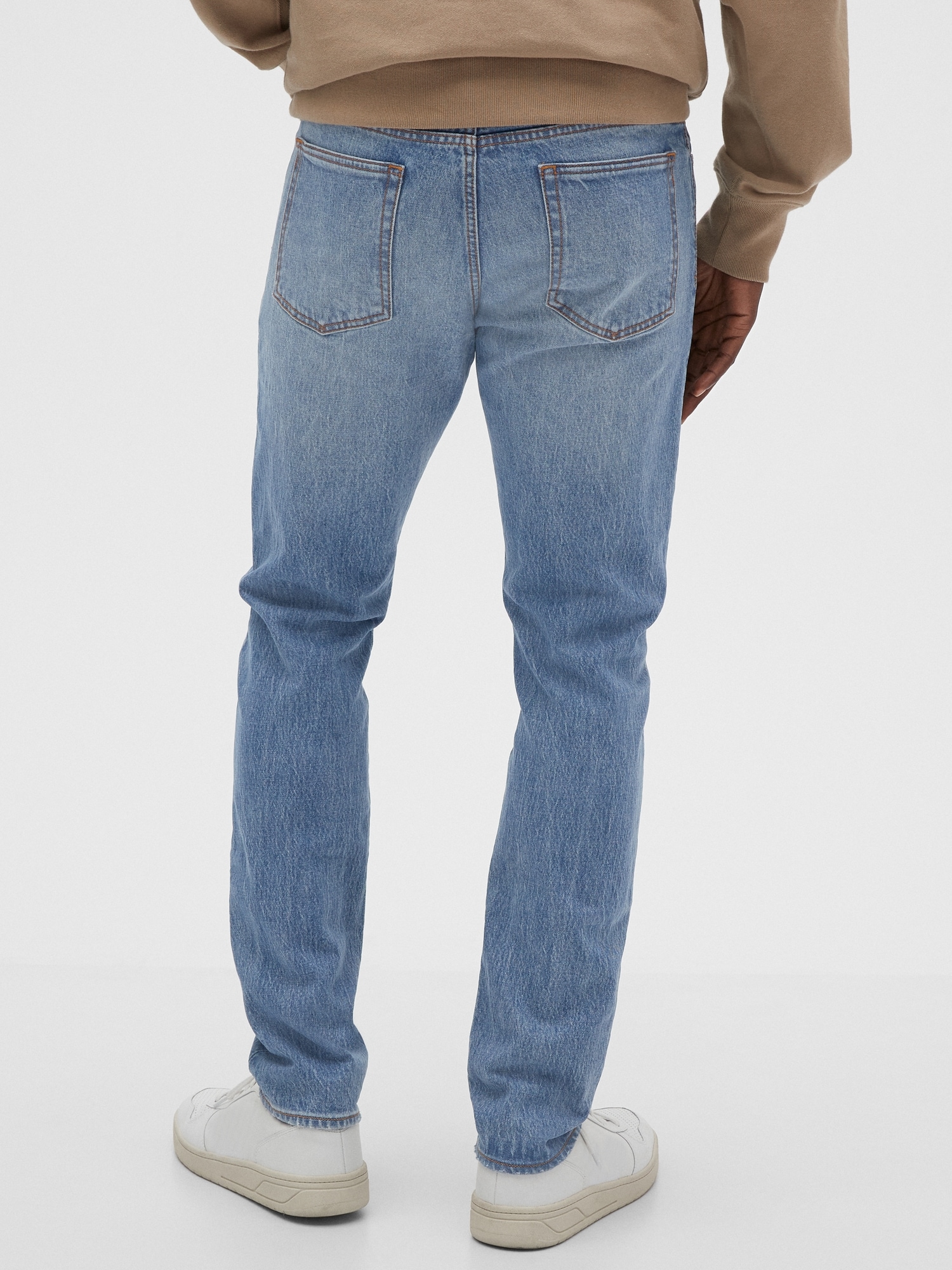 gap men's slim straight jeans
