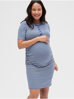 gap maternity maxi dress