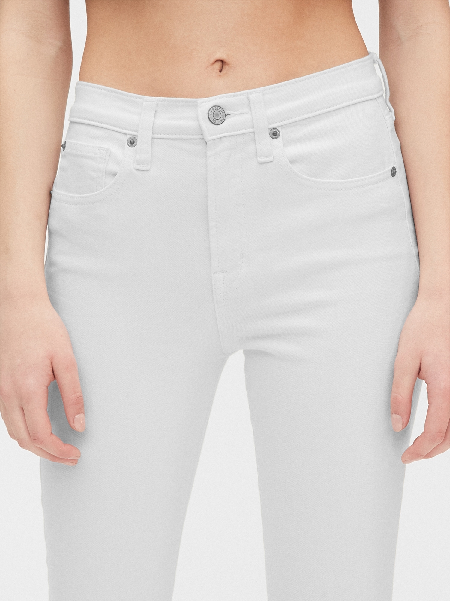 High Rise True Skinny Ankle Jeans | Gap