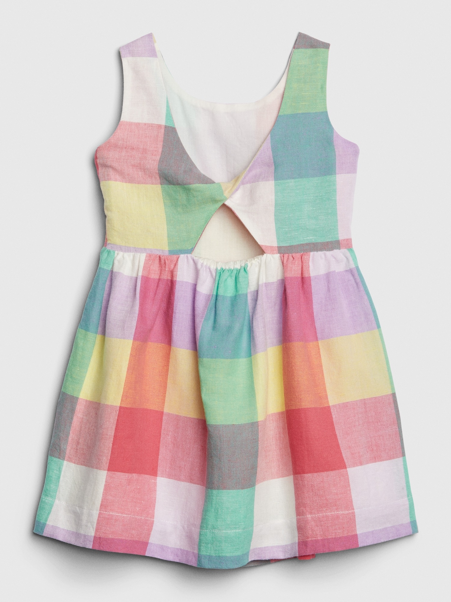 Gap plaid 2025 dress toddler