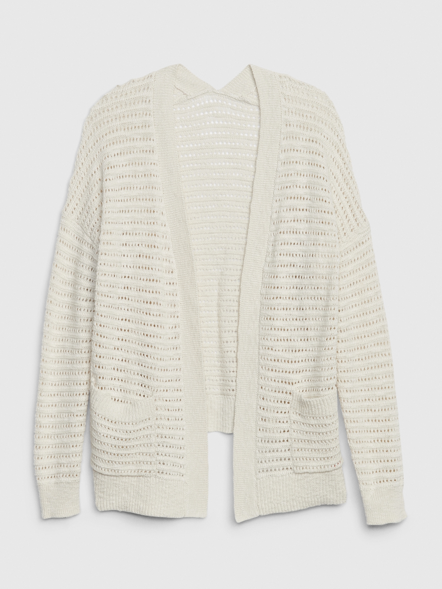 White shop swing cardigan