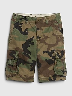 cargo shorts with stretch waist