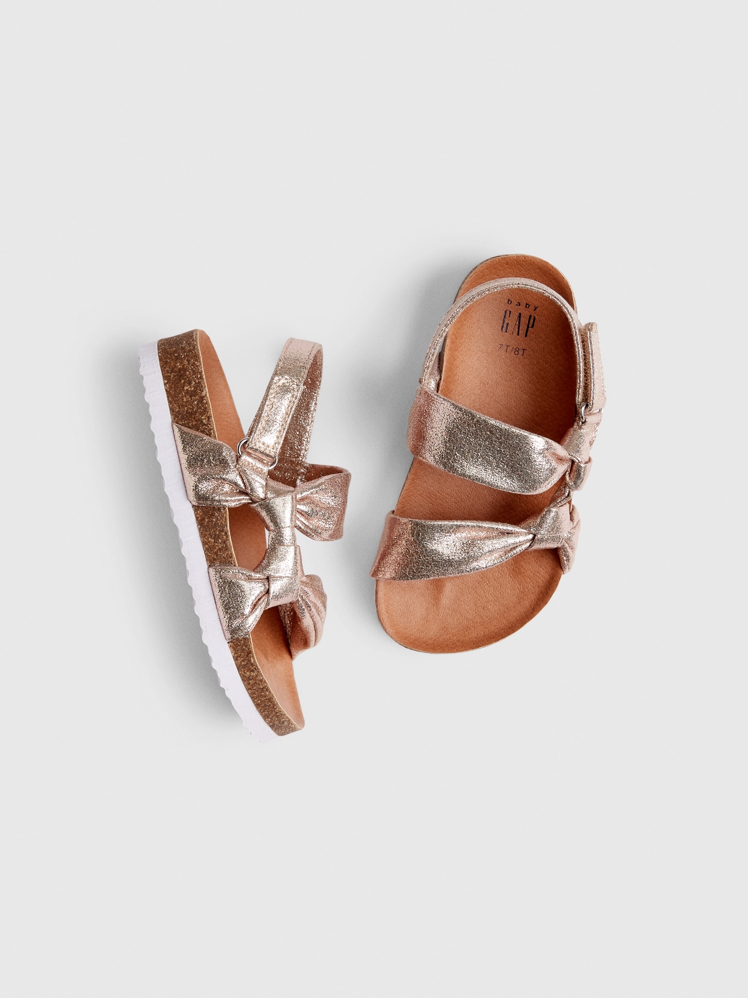 Gap gold deals sandals