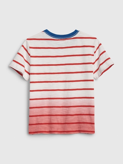 Image number 2 showing, Toddler Striped Dip-Dye T-Shirt