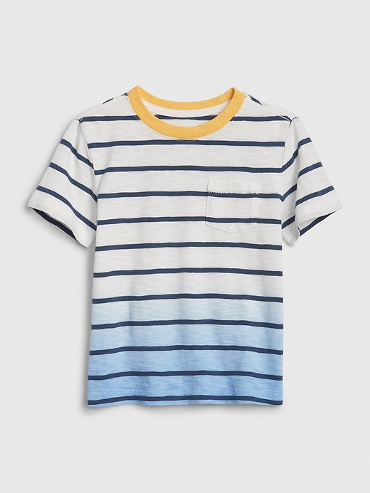 Image number 4 showing, Toddler Striped Dip-Dye T-Shirt