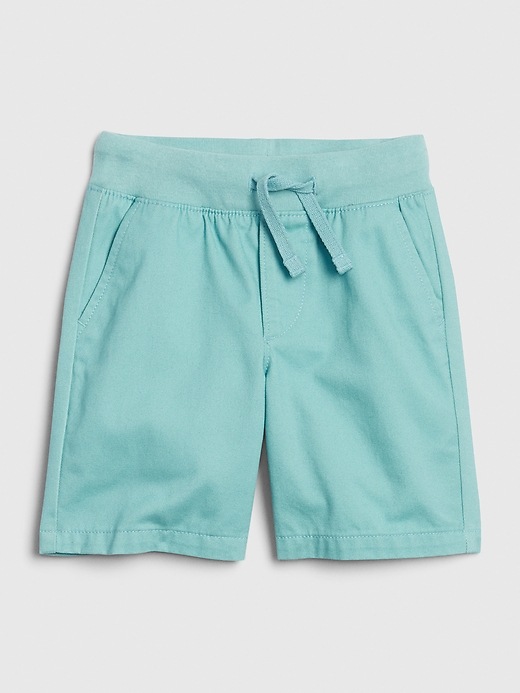 View large product image 1 of 1. Toddler Twill Pull-On Shorts