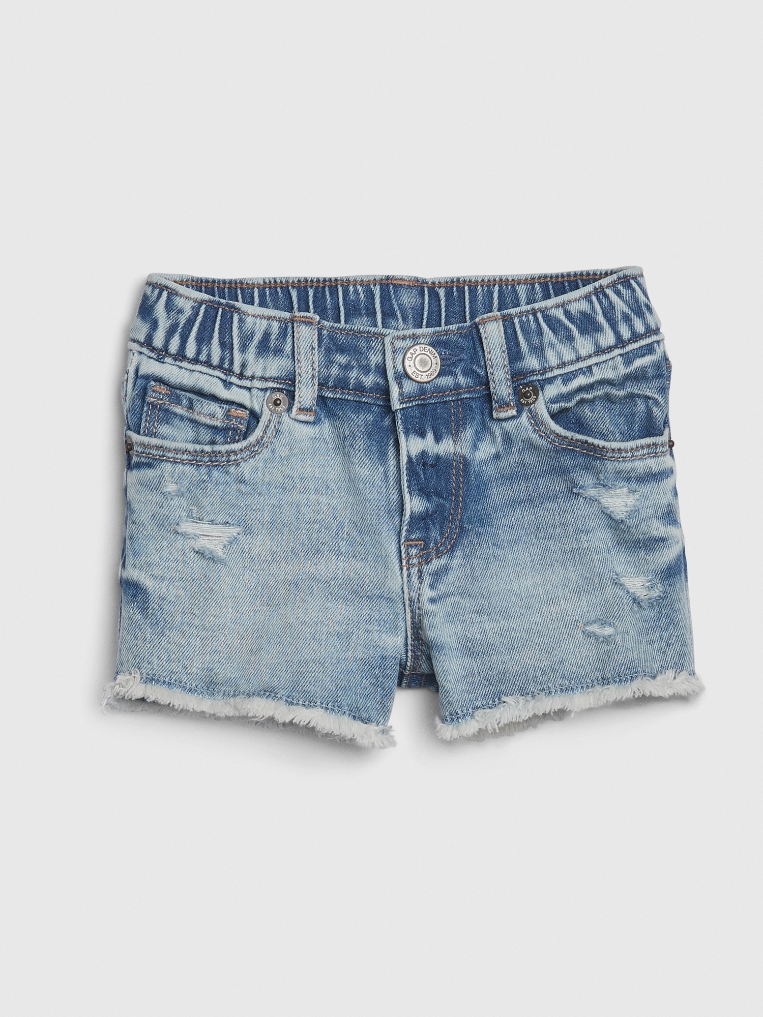 jean shorts gap