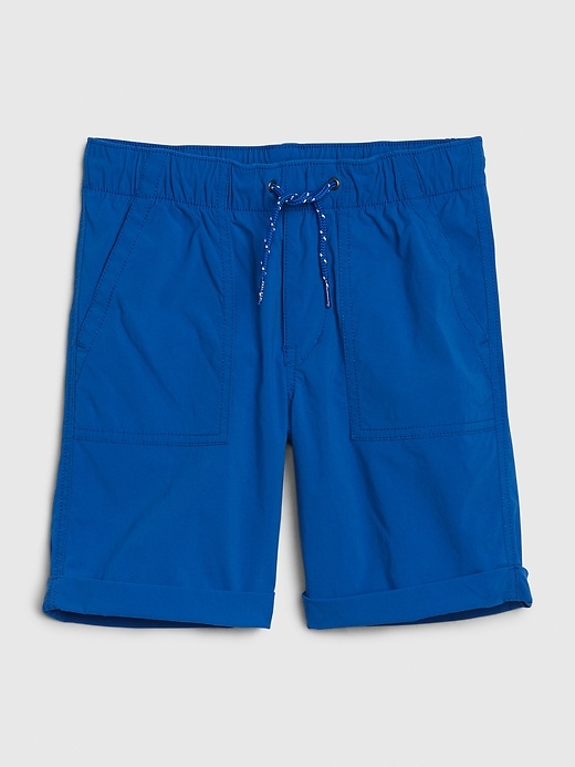 View large product image 1 of 1. Kids Hybrid Pull-On Shorts with QuickDry