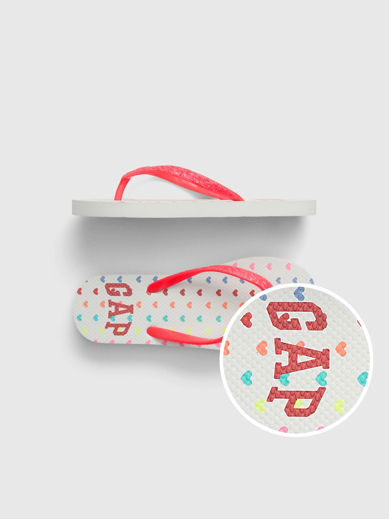 Kids Gap Logo Flip Flops