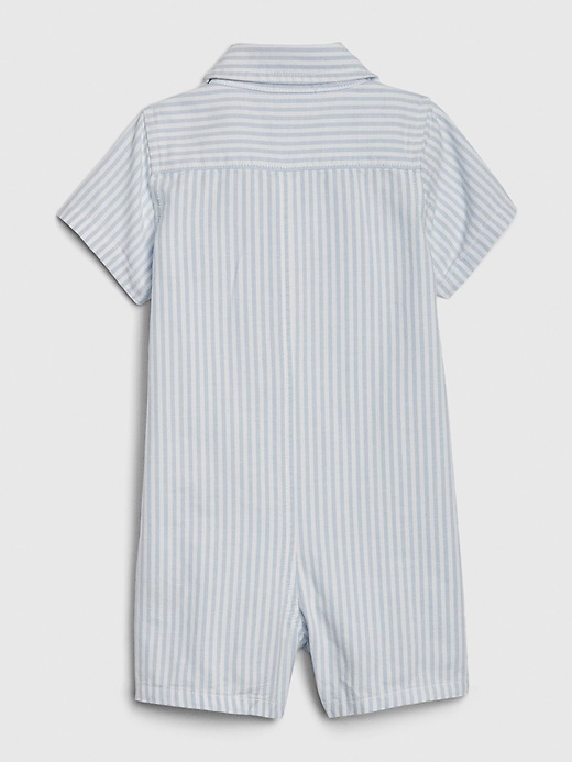 Image number 2 showing, Baby Brannan Bear Oxford Shorty One-Piece
