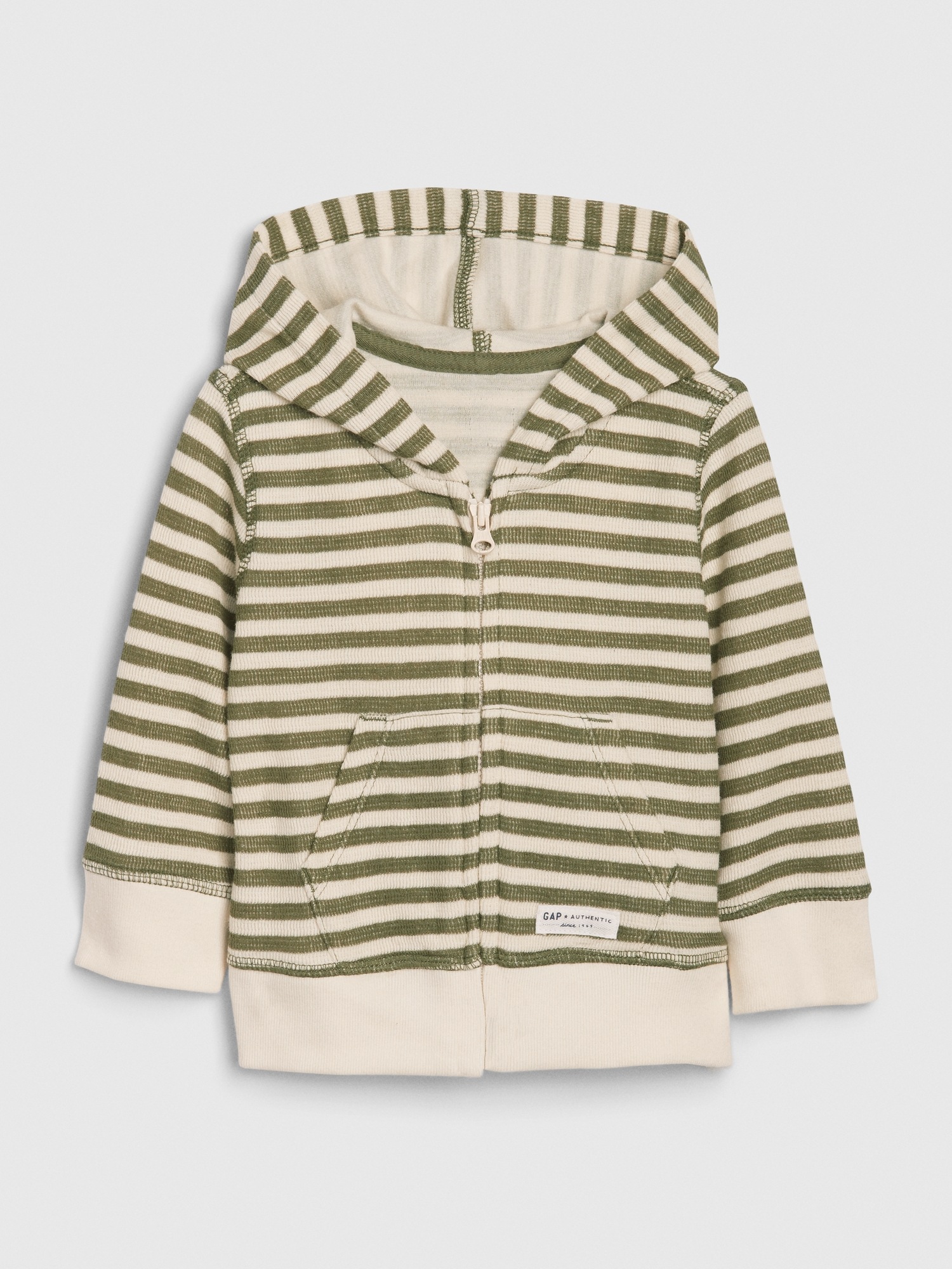 Baby Striped Hoodie Sweatshirt Gap