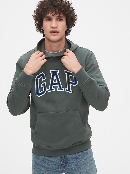 arch logo hoodie gap