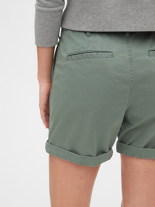 gap khaki shorts womens