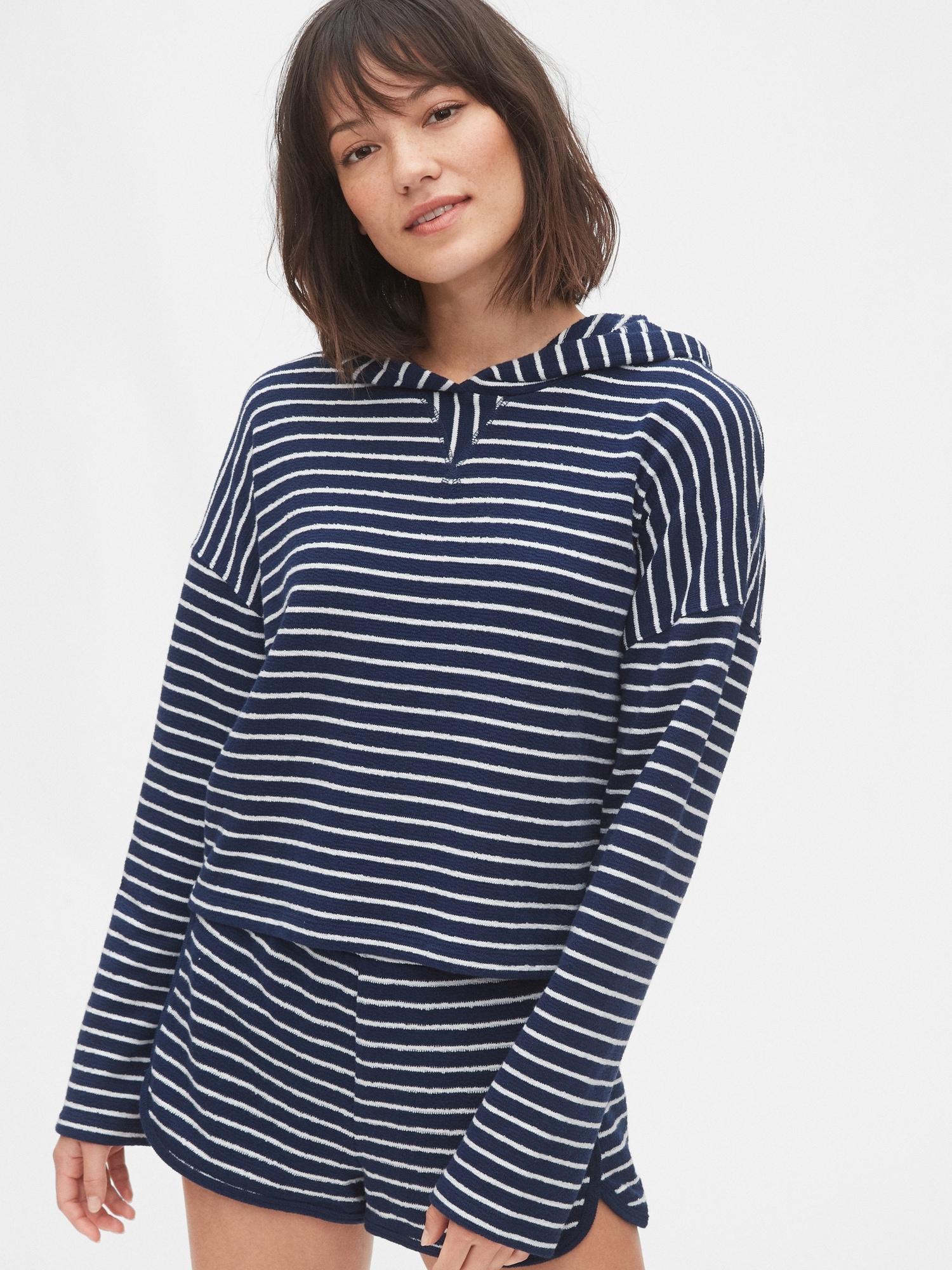 gap french terry hoodie