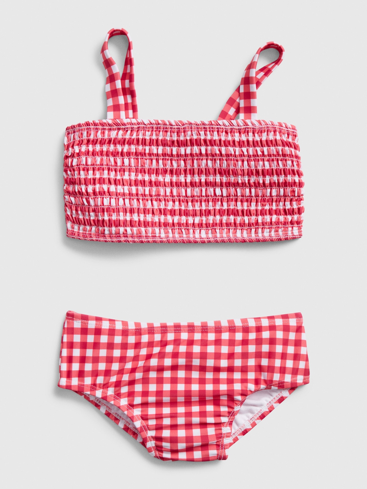 Toddler Gingham Swim Two Piece