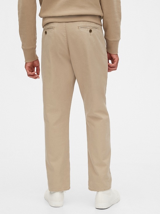 The Gap Original Khakis Straight Gray w/White Striped Pants 34x32 RN 54023  NOS