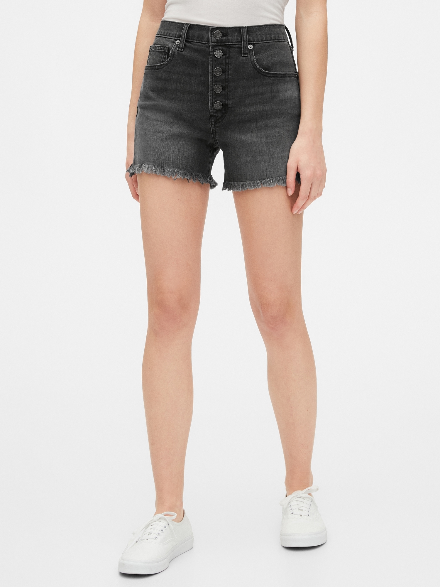 gap jean shorts
