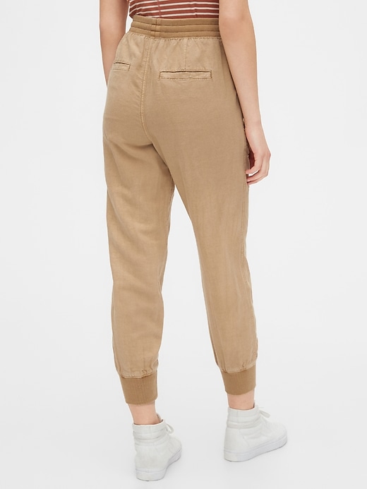 Image number 2 showing, Utility Joggers in Linen-Cotton