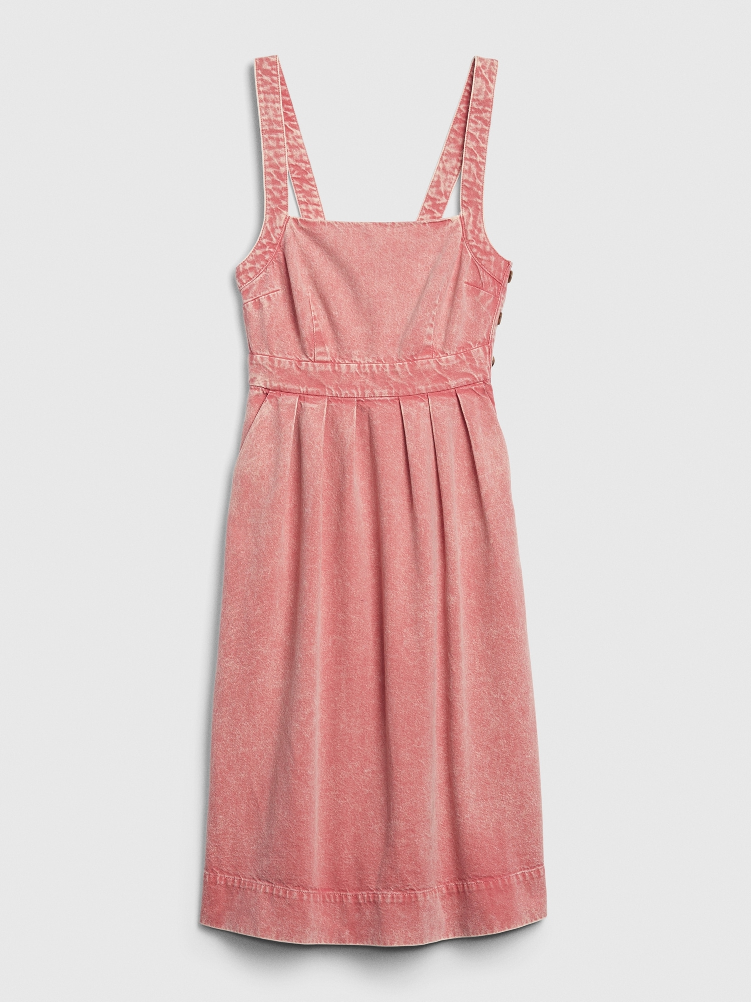 denim pink dress