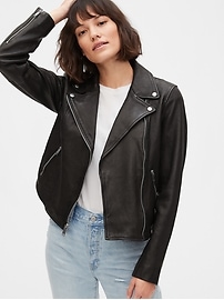 gap moto jacket