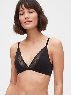 gap lace bralette