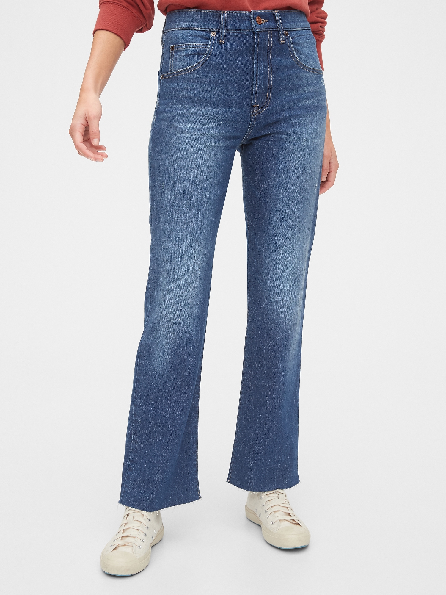 gap flared jeans
