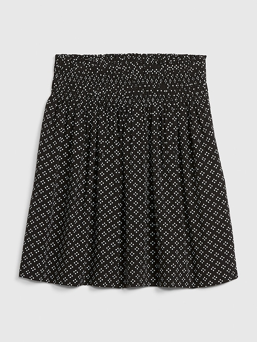 Smocked Print Skirt | Gap