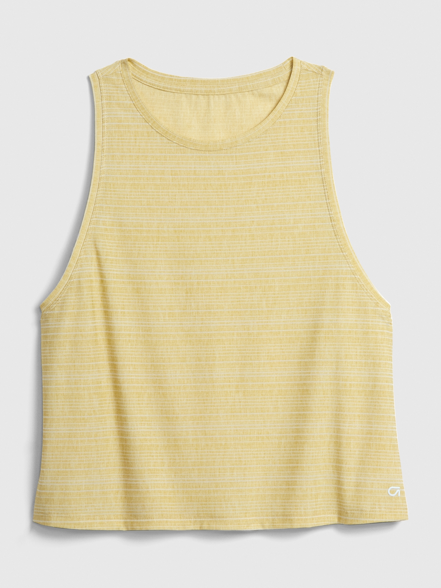 GapFit Breathe Cropped Muscle Tank Top