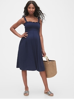 Maternity Scoopneck Maxi Dress | Gap