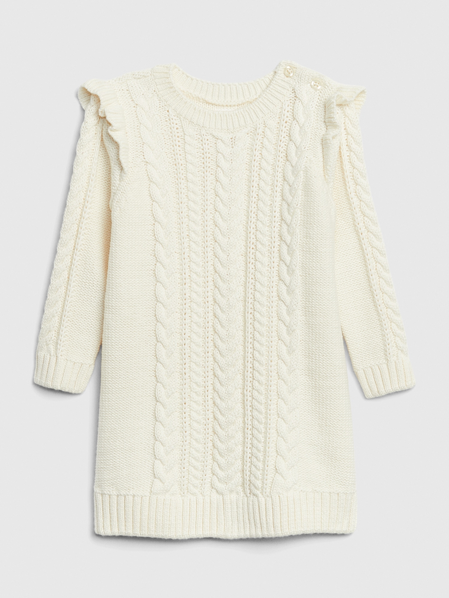 Baby Cable Knit Sweater Dress | Gap