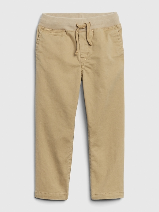 View large product image 1 of 1. Toddler Modern Pull-On Khakis