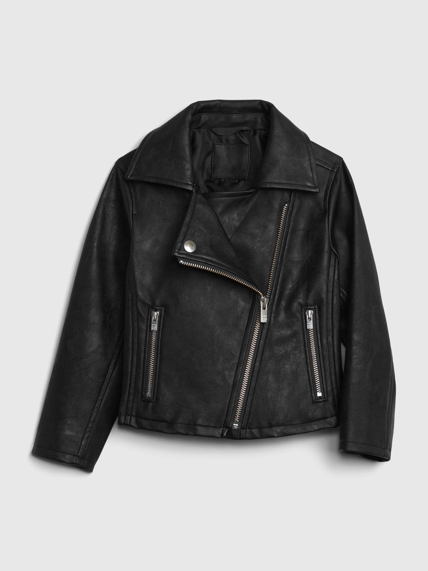 Toddler Faux Leather Moto Jacket | Gap