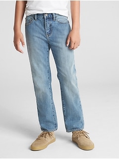 kids flannel lined jeans