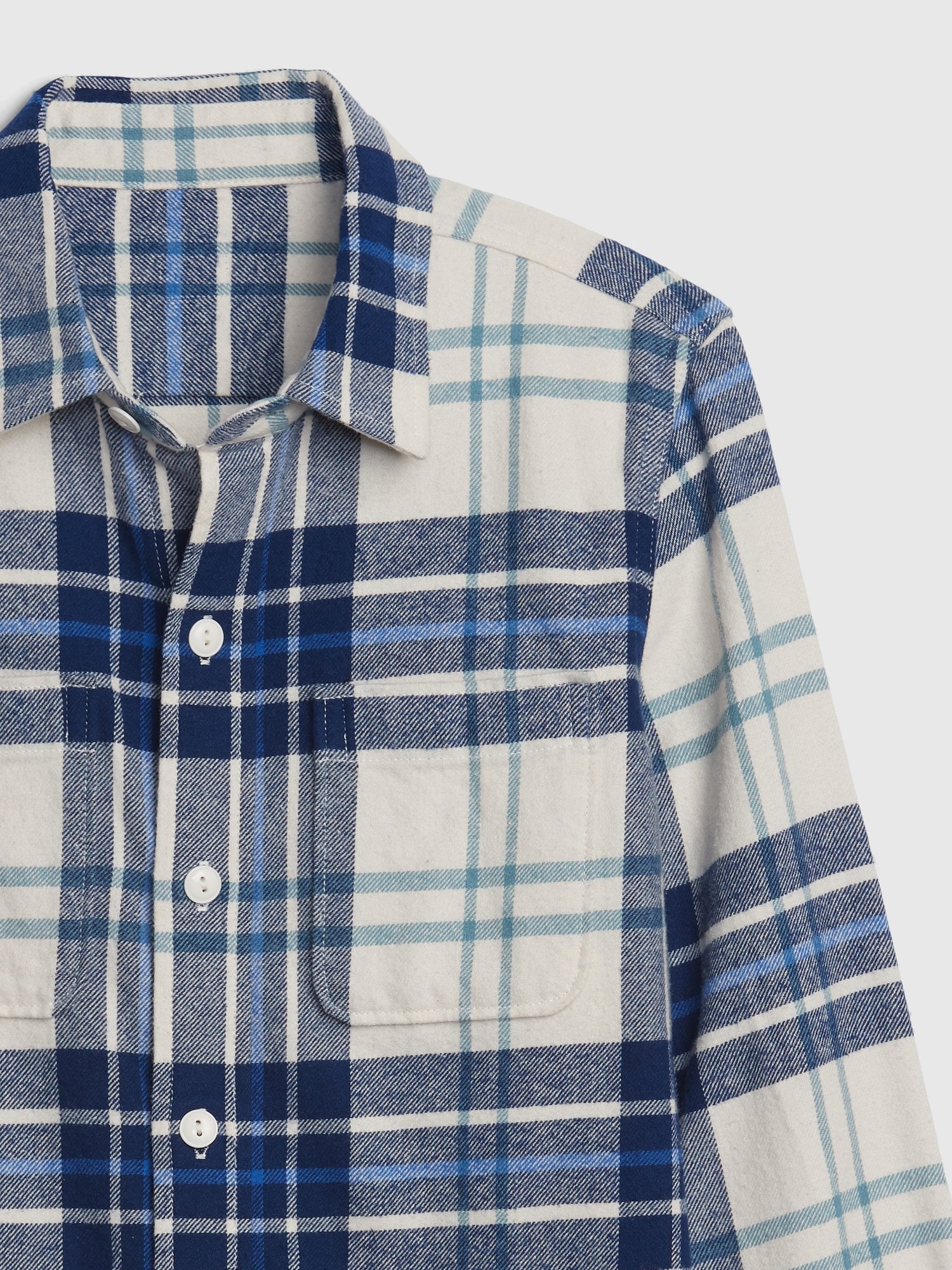 gap boys flannel shirt