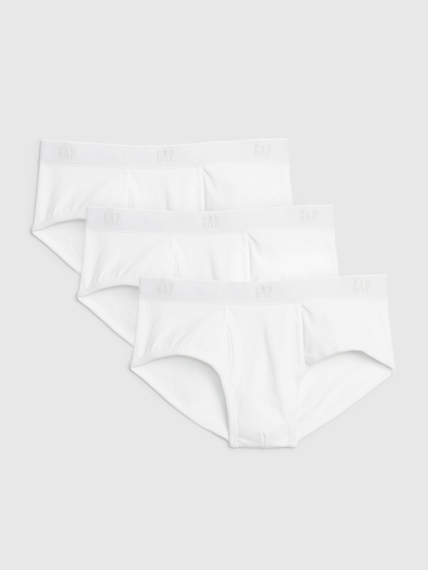 Gap Basic Briefs (3-pack) In White