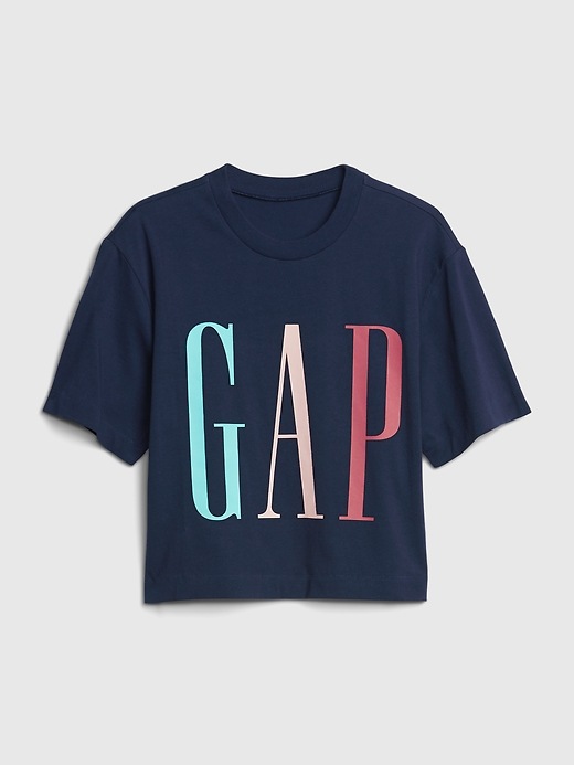 Image number 6 showing, Gap Logo Boxy Cropped T-Shirt