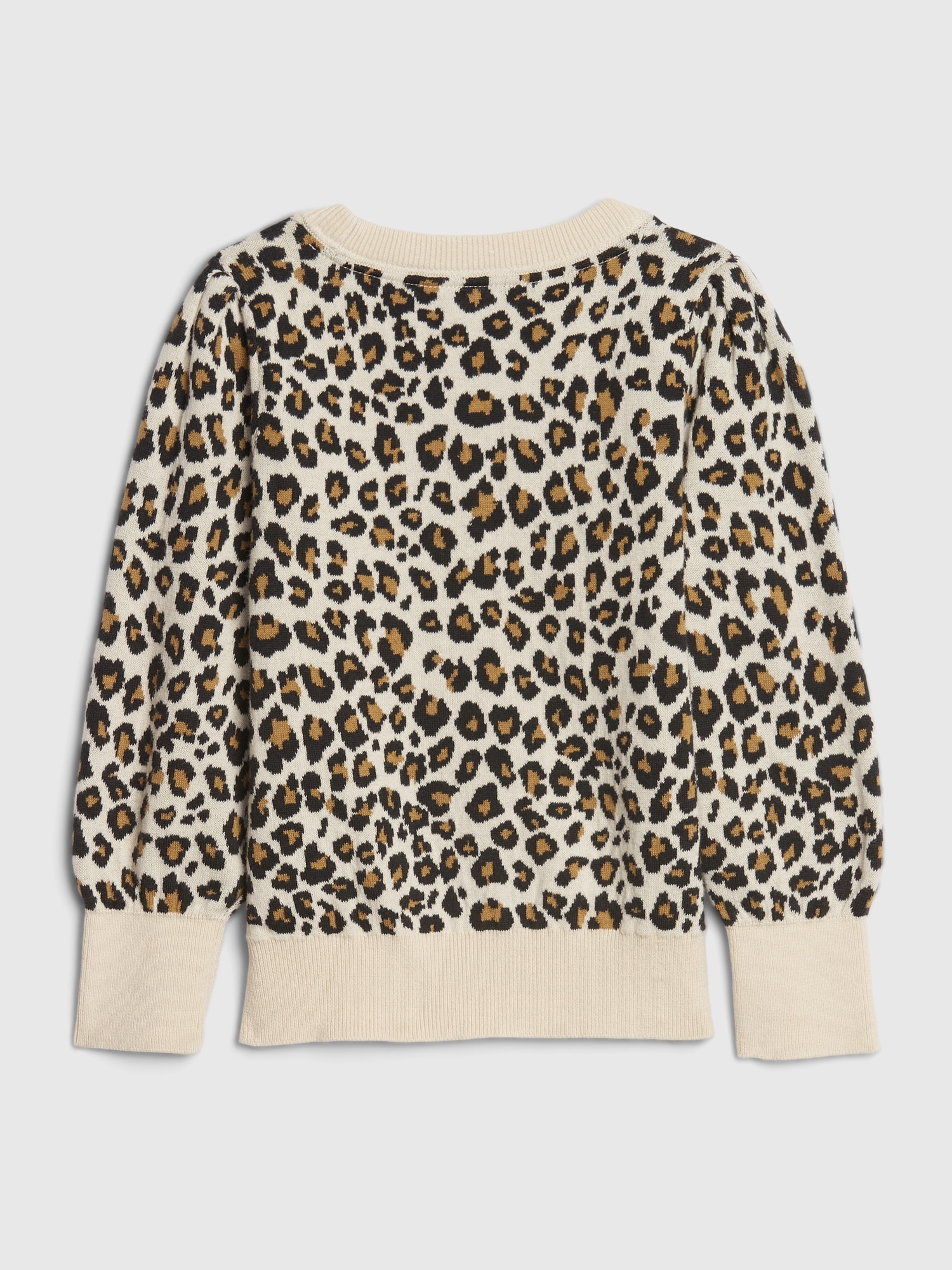 Gap leopard clearance sweater