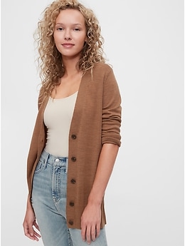 Merino shop boyfriend cardigan